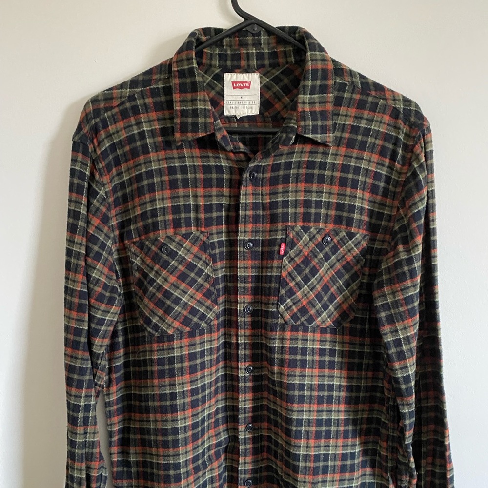 Levi’s brand flannel. Size medium.
